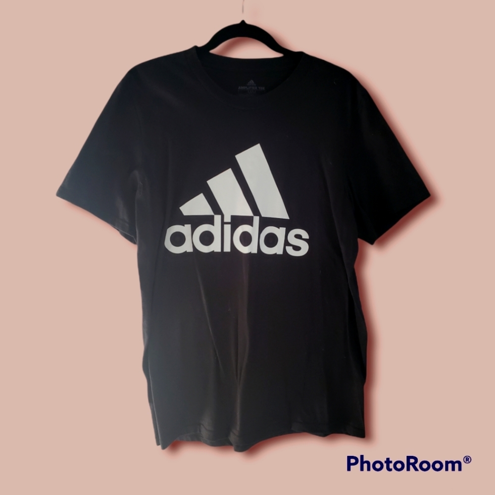 Adidas t-shirt, black, medium